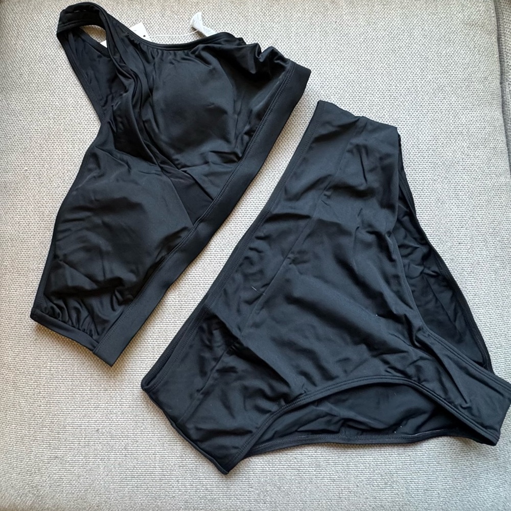 Black bathing suit